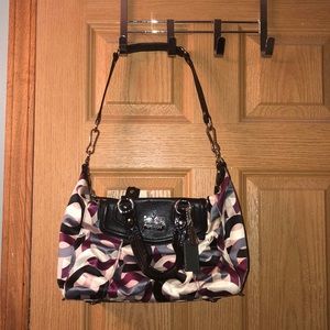 Coach signature Sabrina satchel with wallet